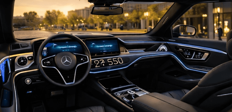 Mercedes-Benz S550 Rear Executive Cabin